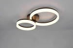 Scope lampa sufitowa 2xLED 22W 3000K czarna R63601232