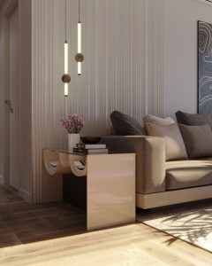 Verdes lampa wisząca 1xLED 10W czarna P0611