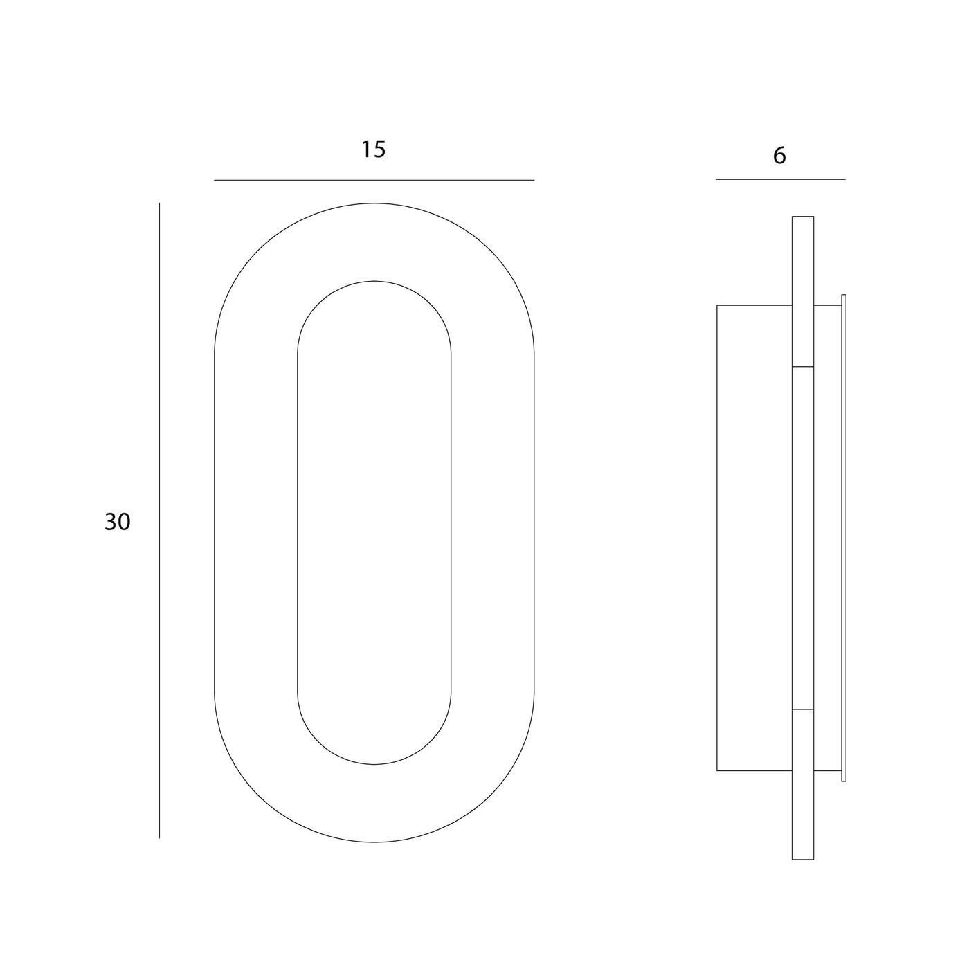 Kinkiet Travertino Oval 1xLED 10W wykonany z naturalnego kamienia, o owalnym kształcie. Wymiary: 30 cm wysokości, 15 cm szerokości, 6 cm głębokości. Prosty design, idealny do nowoczesnych wnętrz, montowany na ścianie.