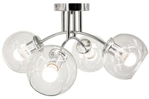 Elba lampa sufitowa 4xE27 chrom 8084/4 8C