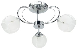 Ruby lampa sufitowa 3xE27 chrom 8966/3 8C