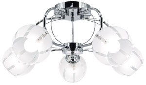 Ruby lampa sufitowa 5xE27 chrom 8966/5 8C