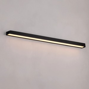 Trio Arc kinkiet 1xLED 10W IP44 4000K czarny W0409D