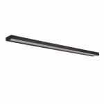 Kinkiet Trio Arc w kolorze czarnym, z jedną diodą LED o mocy 10W i temperaturze barwowej 4000K. Lampa o prostokątnym kształcie, zamontowana poziomo, z eleganckim, minimalistycznym designem, idealna do oświetlenia wnętrz.