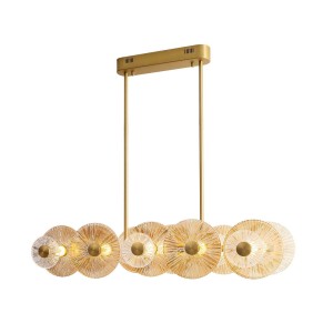 Allure lampa wisząca 1xLED 51W złota P0643