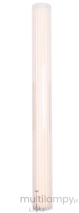 Kinkiet Fayette 1xLED 12W IP44 w kolorze czarnym. Oświetlenie o prostokątnym kształcie, wykonane z przezroczystego materiału, z widocznym źródłem światła w centralnej części. Montaż ścienny, idealne do wnętrz oraz na zewnątrz.