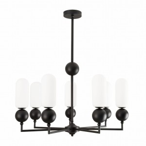 Nova żyrandol 7xG9 czarny P0632