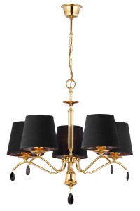 Egida żyrandol 5xE27 złoty 1795