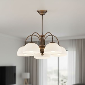 Delos żyrandol 5xE27 patyna O3385 W5 PAT