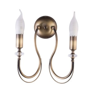 Melani kinkiet świecznikowy 2xE14 patyna 1636