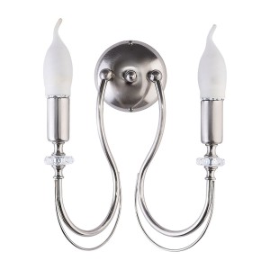 Melani kinkiet świecznikowy 2xE14 srebrny 1690