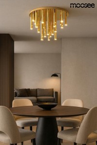 Organo lampa sufitowa 33xLED 30W 3000K złota MSE1501100595