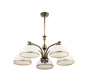 Montana żyrandol 5xE27 mosiądz patynowany 1164