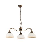Xsara żyrandol 3xE27 brązowy patynowany  1175