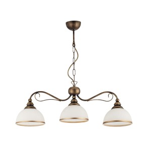 Xsara żyrandol 3xE27 brązowy patynowany  1176