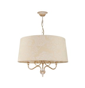 Sofia żyrandol 3xE27 złoty biały 1590