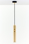Alas lampa wisząca 1xGU10 złota 2009
