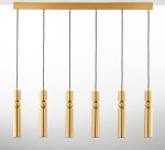 Alas lampa wisząca 6xGU10 złota 2011