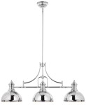Platino lampa wisząca 3xE27 nikiel 1789