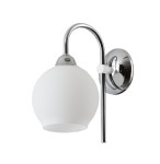 Axel kinkiet 1xE27 chrom biały 1400