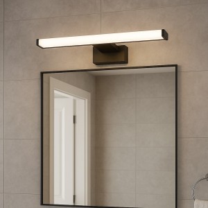 Mirore kinkiet L40 LED 8W 4000K IP44 czarny ML2025