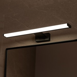 Mirore kinkiet L60 LED 10W 4000K IP44 czarny ML2026
