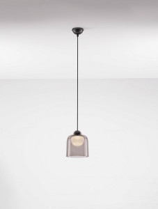 Tavenco lampa wisząca 1xLED 5W czarna LE45211