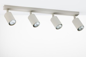 Zoom lampa sufitowa (spot) 4xGU10 szary beż 41516