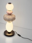 Casurno lampa stołowa 1xLED 16W czarna multikolor LE45224