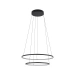 Circolo D60 lampa wisząca LED 67W 3000K czarna 11647
