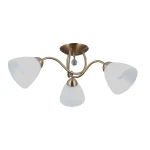 Lugano lampa sufitowa 1-punktowa złota PND-5643-3-HBR