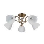Lugano lampa sufitowa 5-punktowa złota PND-5643-5-HBR