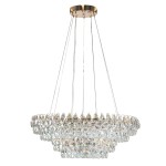 Barletta D60+D100 lampa wisząca 2xLED 180W złota AZ6904