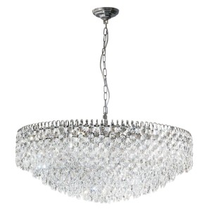 Burano D100 lampa wisząca 28xE14 chrom AZ6907