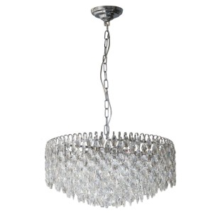 Burano D60 lampa wisząca 11xE14 chrom AZ6908