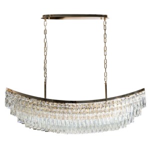 Zambezi lampa wisząca 18xE14 złota AZ6913