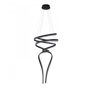 Ribana lampa wisząca 2xLED 167W czarna AZ6780