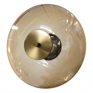 Andora D20 kinkiet 1xLED 8W złoty bursztynowy AZ6888