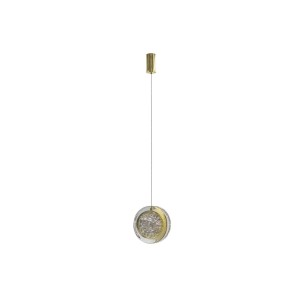Euforia D13 lampa wisząca 1xLED 6W złota AZ6734