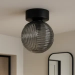 Fado lampa sufitowa 1xG9 czarna/grafitowy K-5691