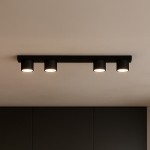 Cruz lampa sufitowa 4xGX53 czarna K-5532