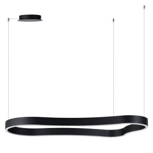 Mirabella 90 lampa wisząca LED 48W czarna AZ6744