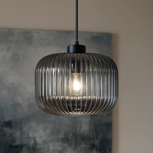Campo D30 lampa wisząca 1xE27 czarna/grafitowy K-5661