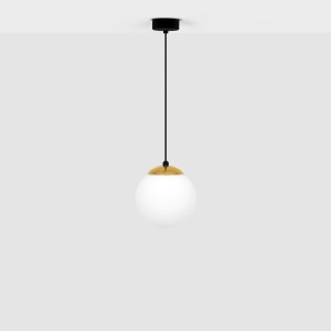 Isla D16 lampa wisząca 1-punktowa czarna/patyna K-4911