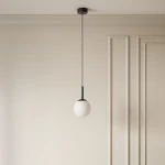 Faro D14 lampa wisząca 1-punktowa czarna K-4885