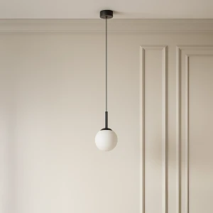 Faro D14 lampa wisząca 1-punktowa czarna K-4885
