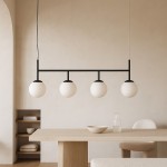 Faro lampa wisząca 4-punktowa czarna K-4883