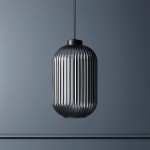 Silva D20 lampa wisząca 1xE27 czarna/grafitowy K-5751