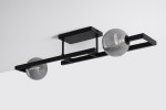 Tores lampa sufitowa 2xG9 czarna/grafitowy K-5770