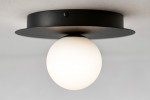 Robin D25 lampa sufitowa 1xG9 czarna/biała K-5438